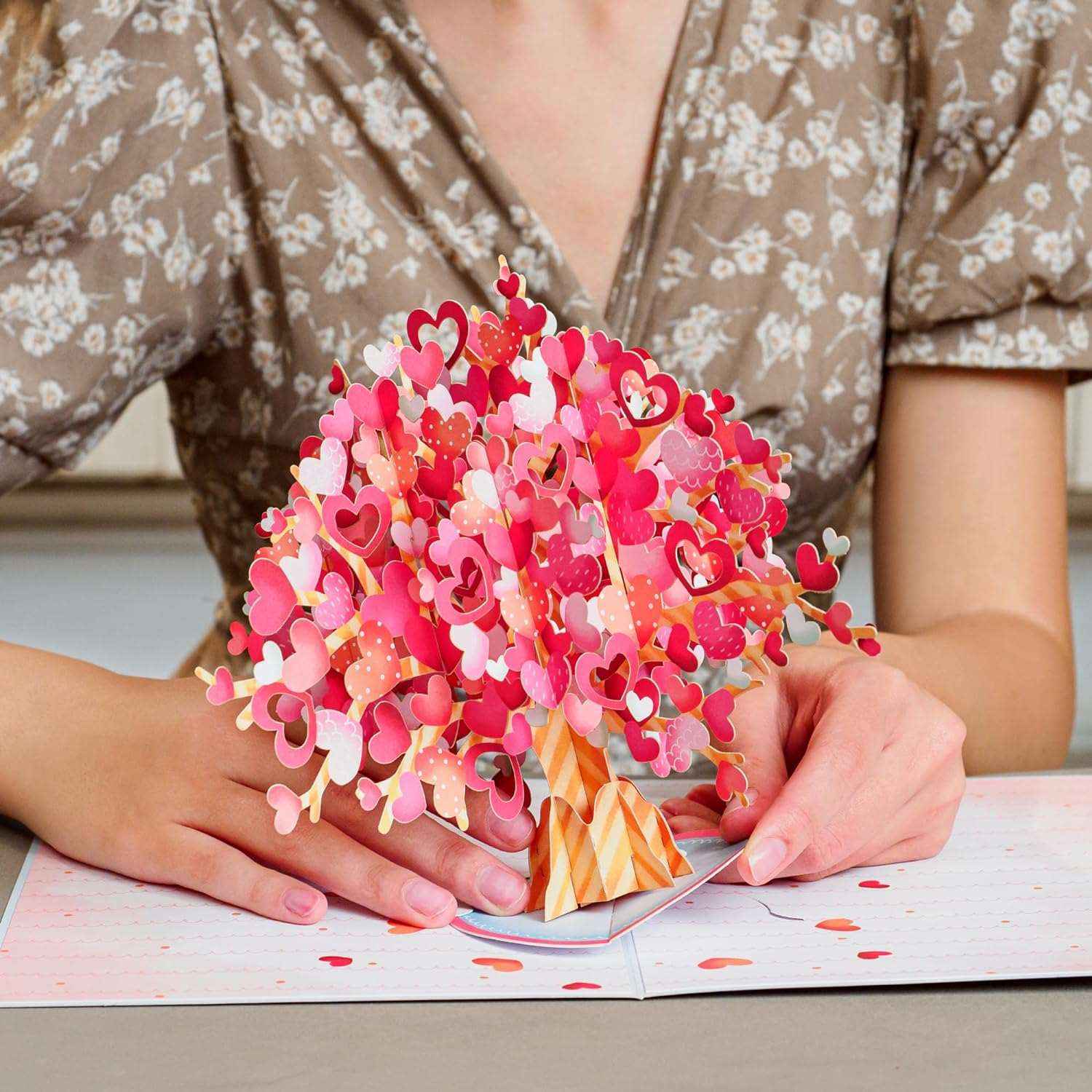 Heart Tree Oversized Pop Up Card