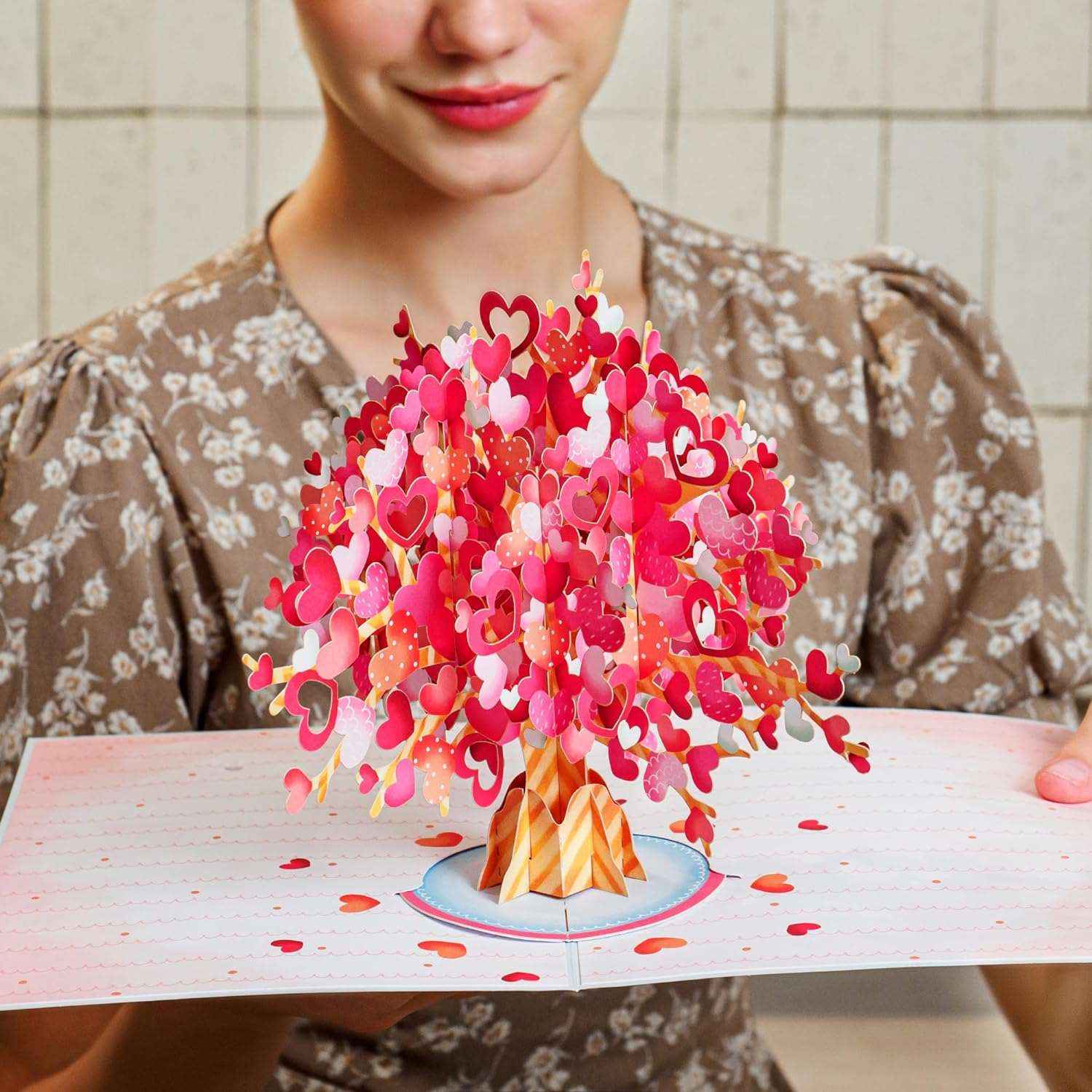Heart Tree Oversized Pop Up Card