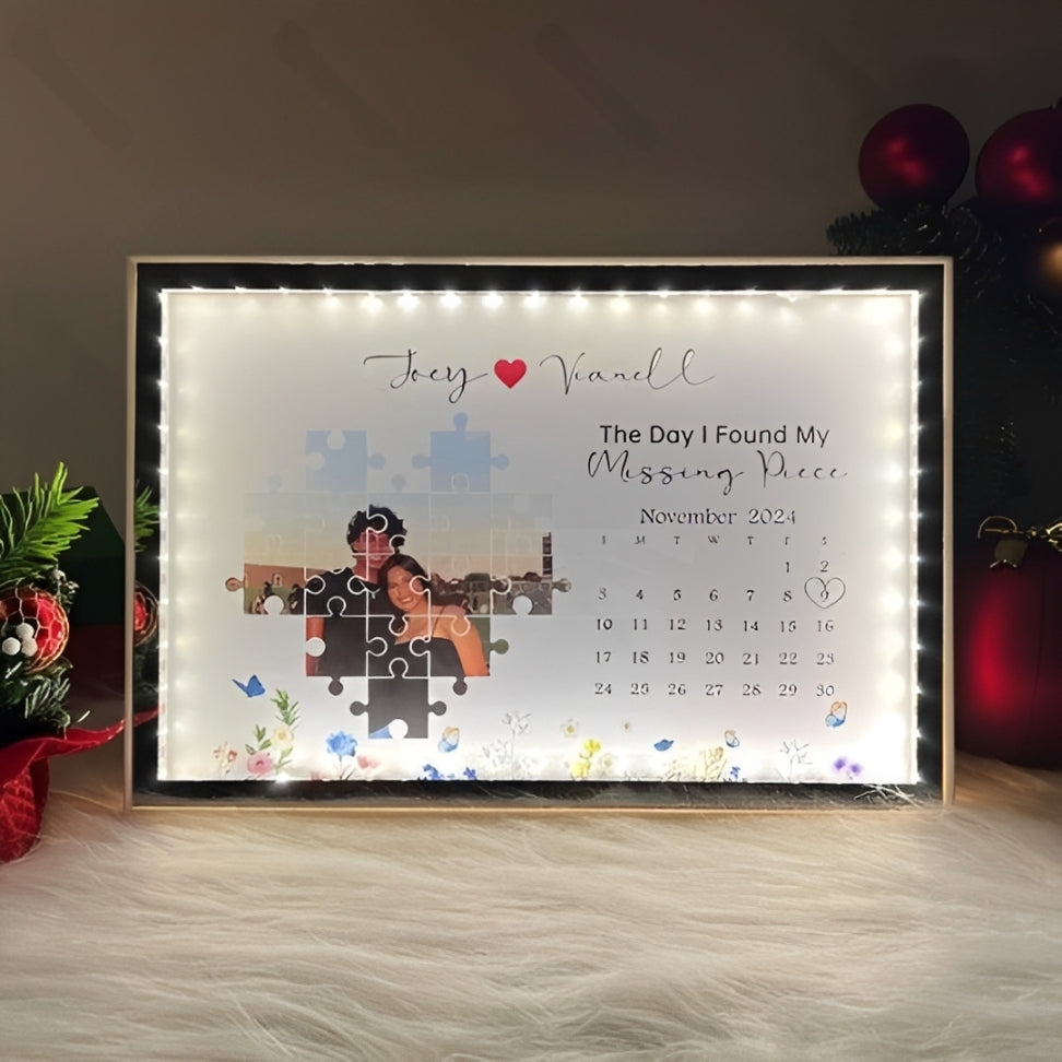 The Day I Found My Missing Piece Magic Mirror Personalized Gift  - 💕 Best Gifts to Lover 💕