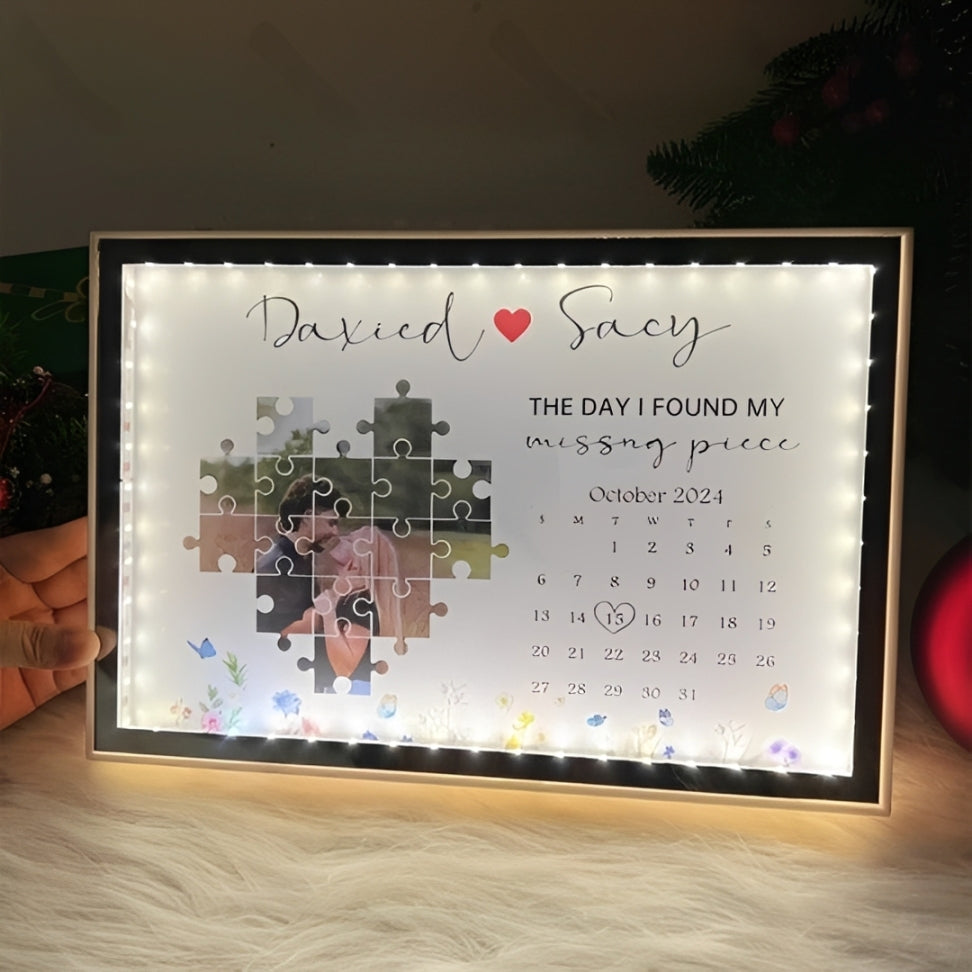 The Day I Found My Missing Piece Magic Mirror Personalized Gift  - 💕 Best Gifts to Lover 💕