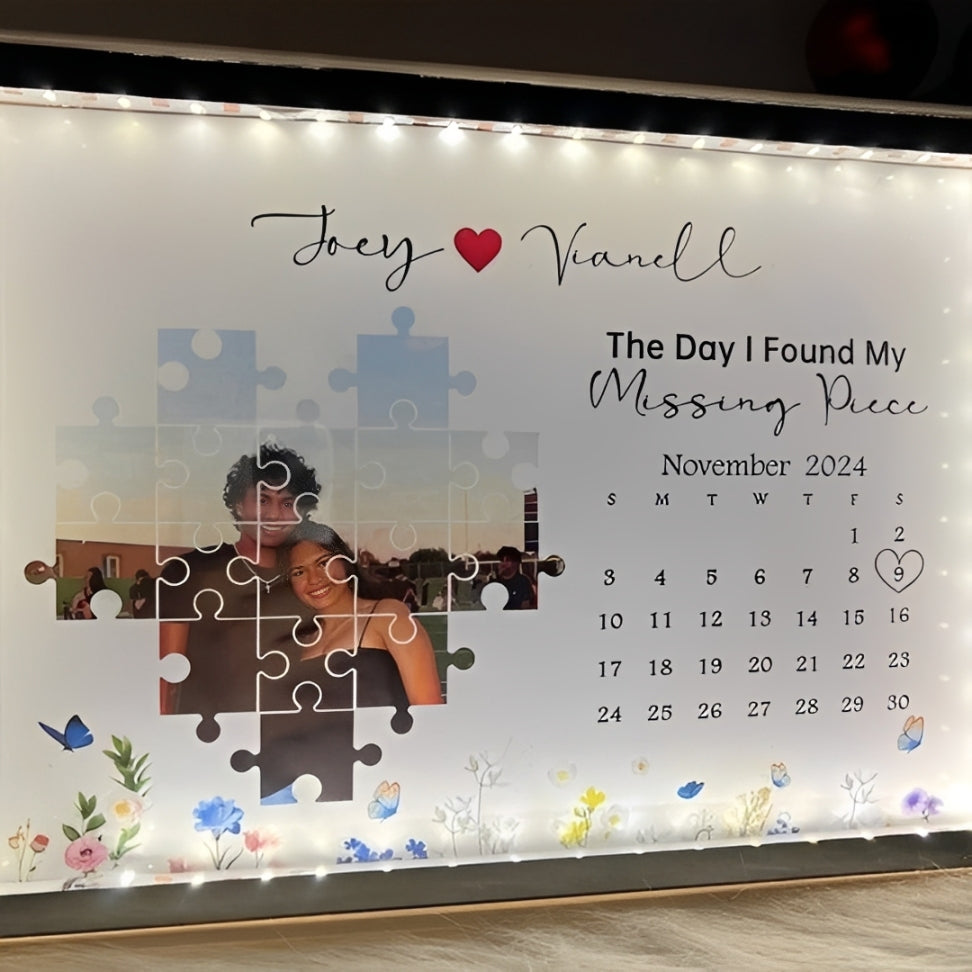 The Day I Found My Missing Piece Magic Mirror Personalized Gift  - 💕 Best Gifts to Lover 💕