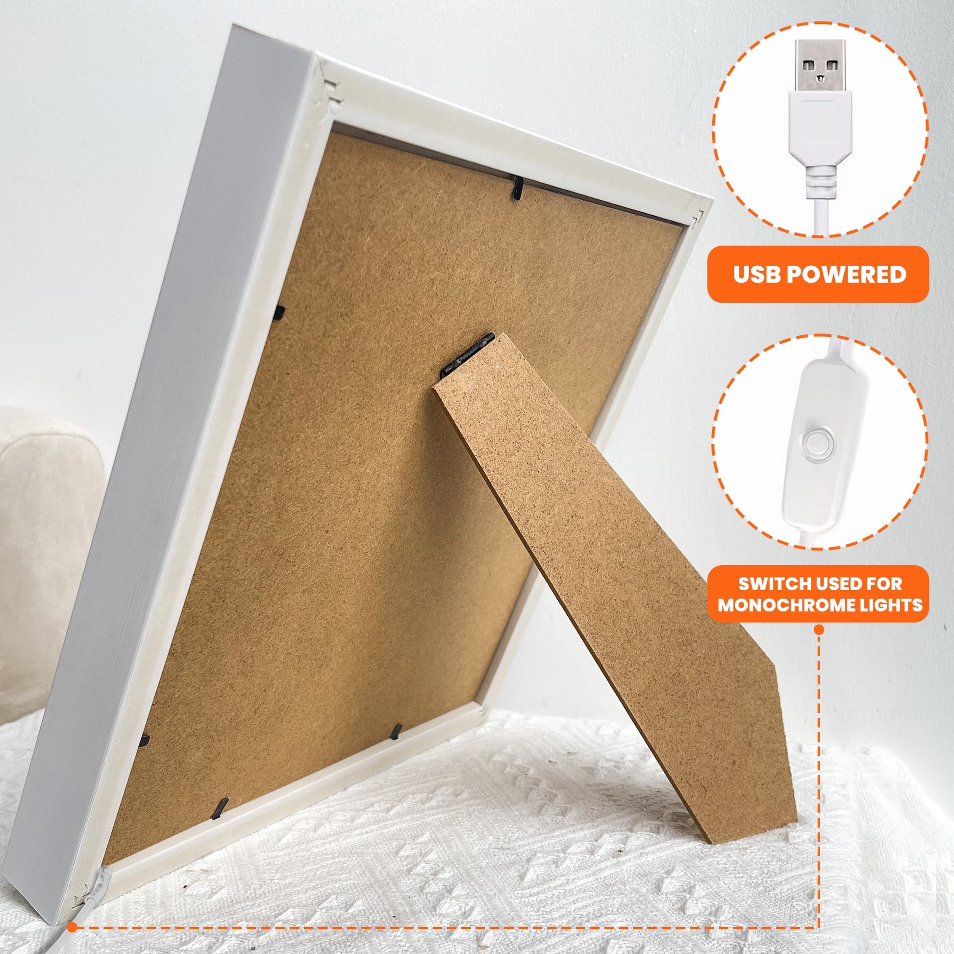 First Kiss Till Last Breath Valentine's Day Anniversary Gift - Personalized Photo Flower Shadow Box With Led Light