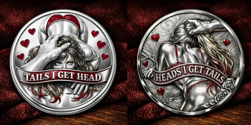 Heads I Get Tail / Tails I Get Head Commemorative Coin❤️🌹