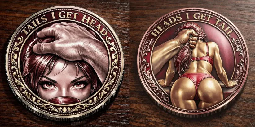 Heads I Get Tail / Tails I Get Head Commemorative Coin❤️🌹