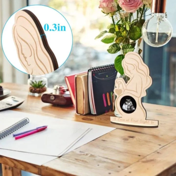 Durable Handmade Ultrasonic Photo Frame Diy Baby Ultrasonic Photo Holder, A Commemorative Gift For Expectant And New Mothers.