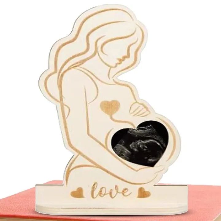 Durable Handmade Ultrasonic Photo Frame Diy Baby Ultrasonic Photo Holder, A Commemorative Gift For Expectant And New Mothers.