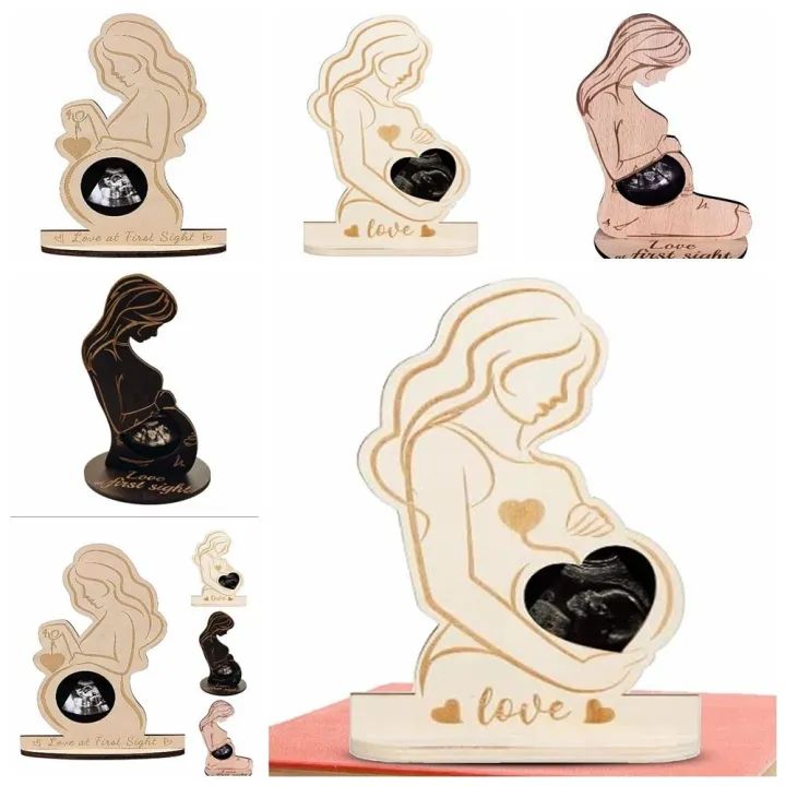 Durable Handmade Ultrasonic Photo Frame Diy Baby Ultrasonic Photo Holder, A Commemorative Gift For Expectant And New Mothers.