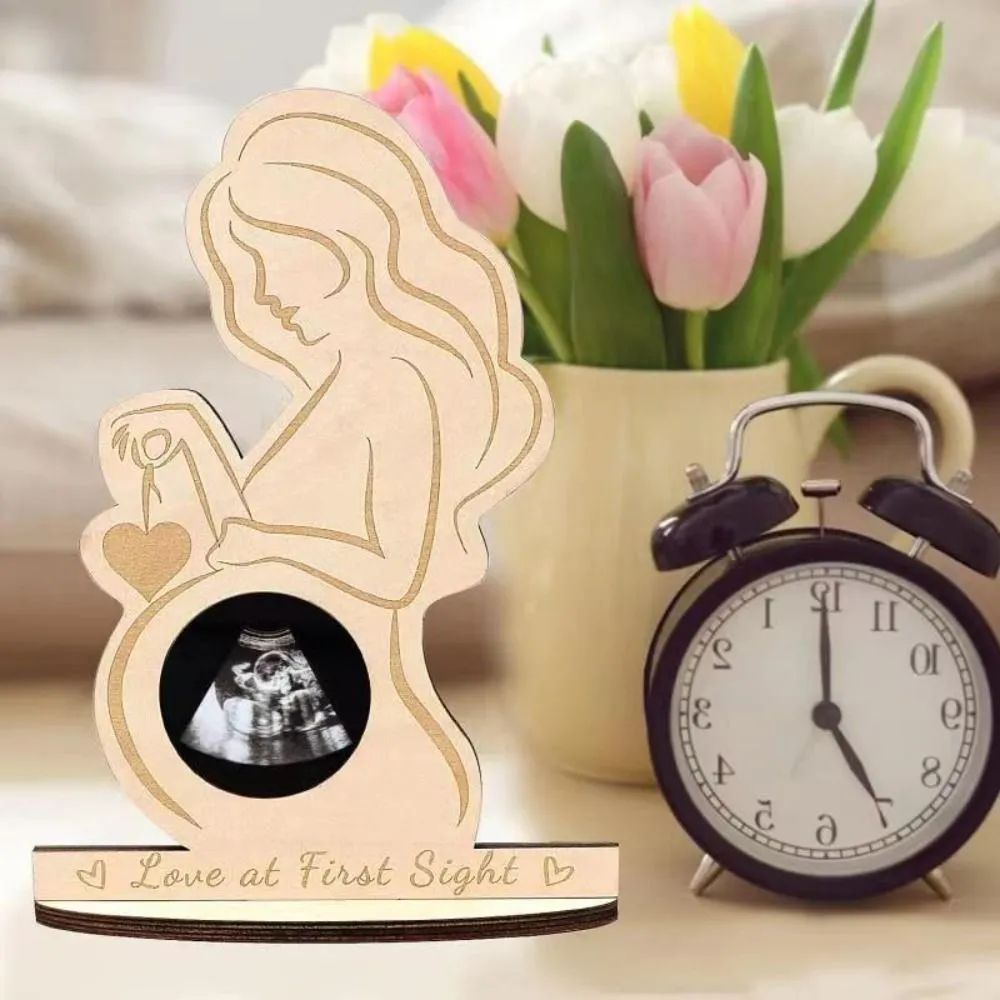 Durable Handmade Ultrasonic Photo Frame Diy Baby Ultrasonic Photo Holder, A Commemorative Gift For Expectant And New Mothers.