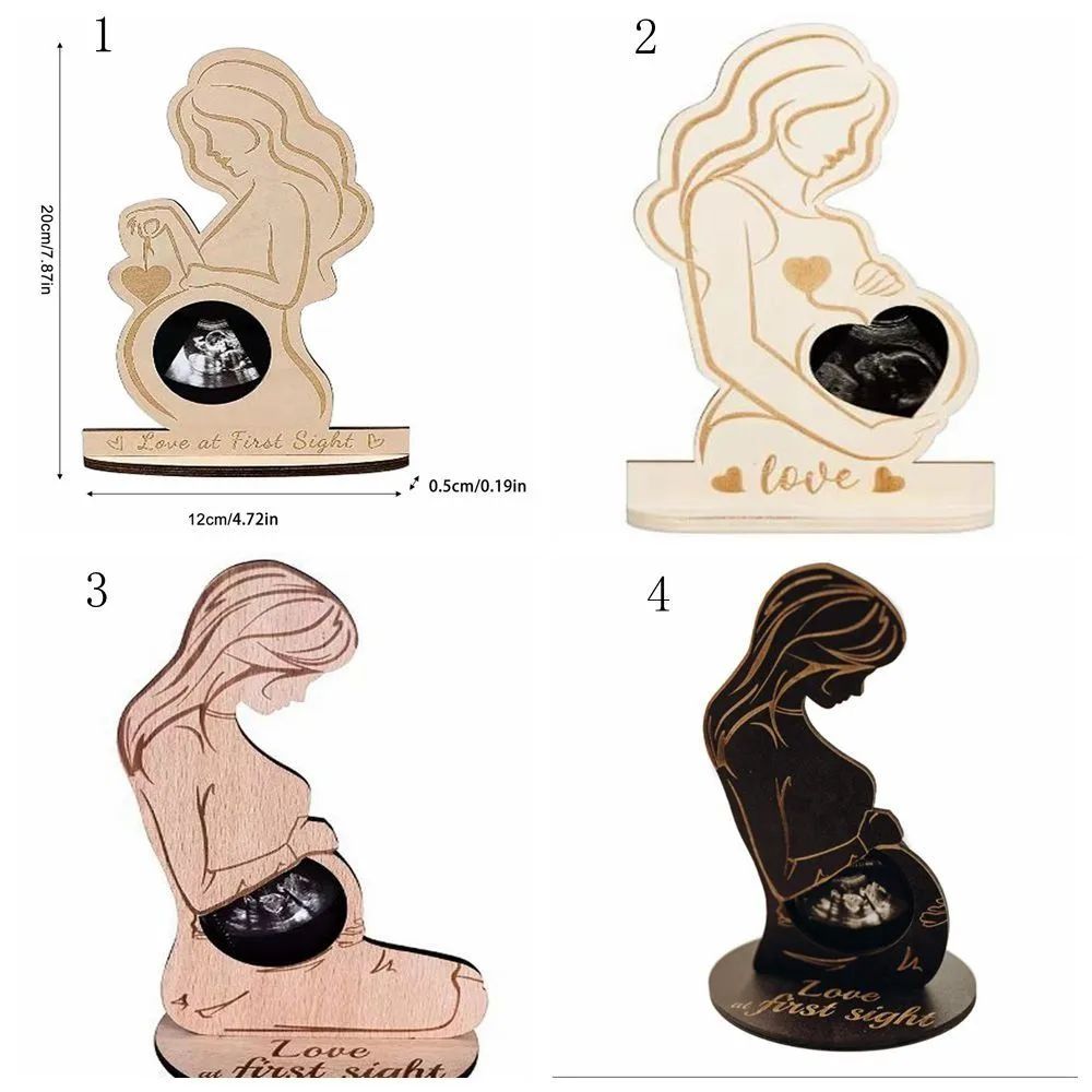 Durable Handmade Ultrasonic Photo Frame Diy Baby Ultrasonic Photo Holder, A Commemorative Gift For Expectant And New Mothers.