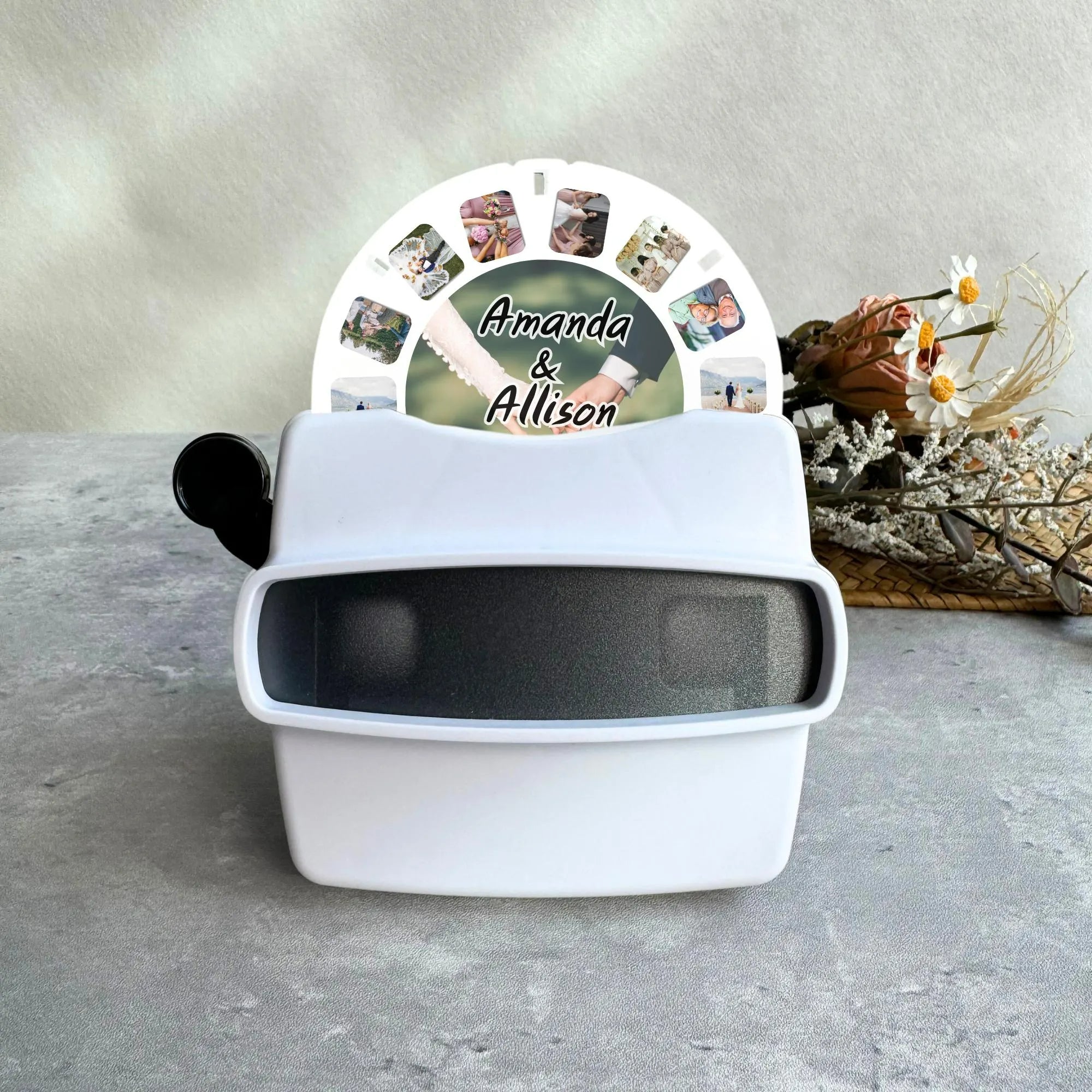 Getfamilygifts™ Custom Photo Viewfinder Retro Gift