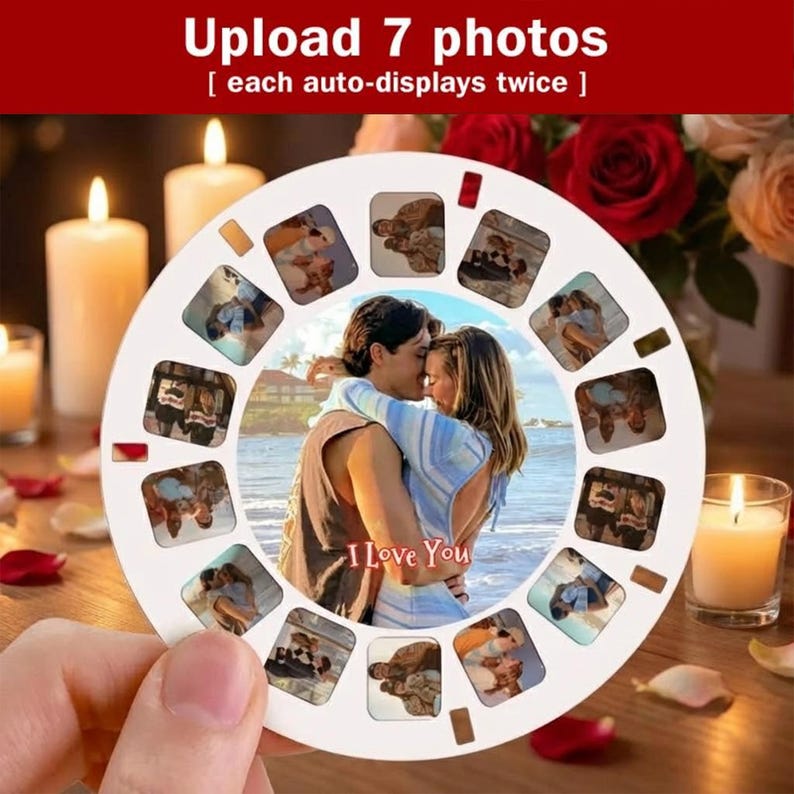 Getfamilygifts™ Custom Photo Viewfinder Retro Gift