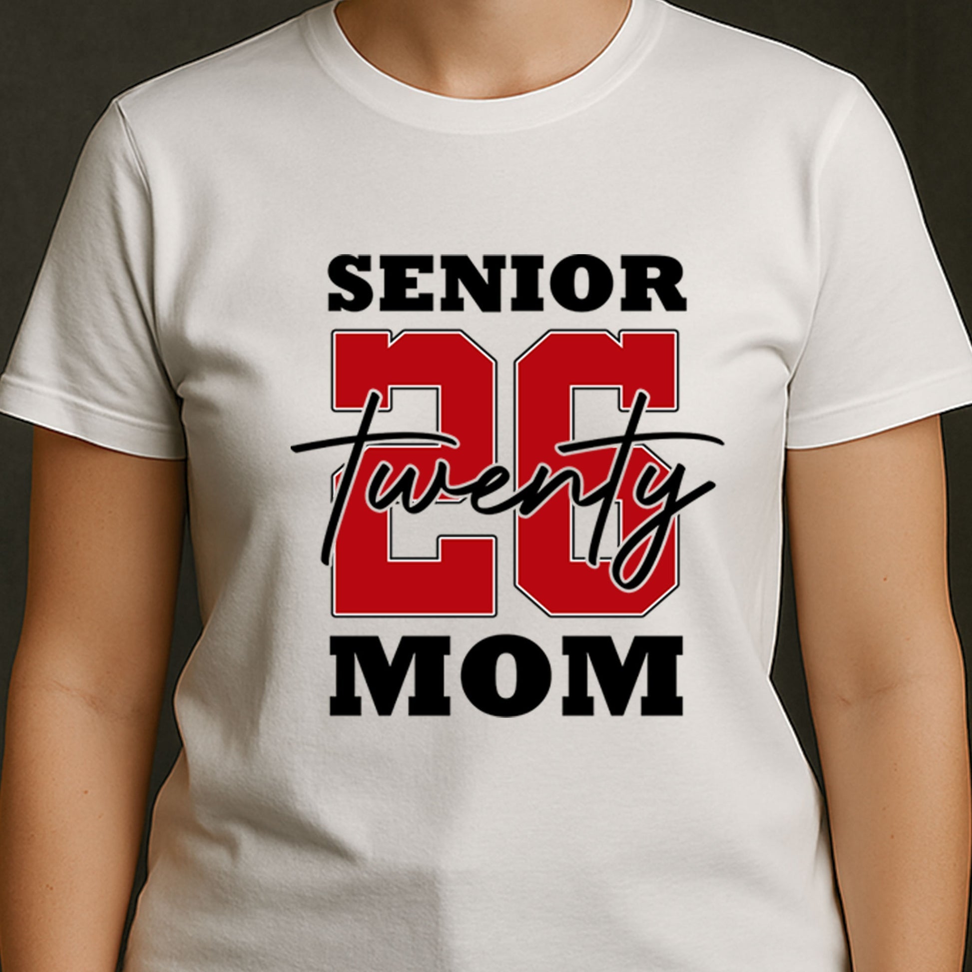 Custom 2026 Name Senior Mom - Personalized Shirt