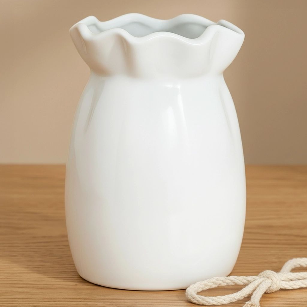 Custom Birth Flower Ribbon Vase — A Perfect Mother's Day Gift for Mom and Grandma: A Garden Blooming from Her Heart