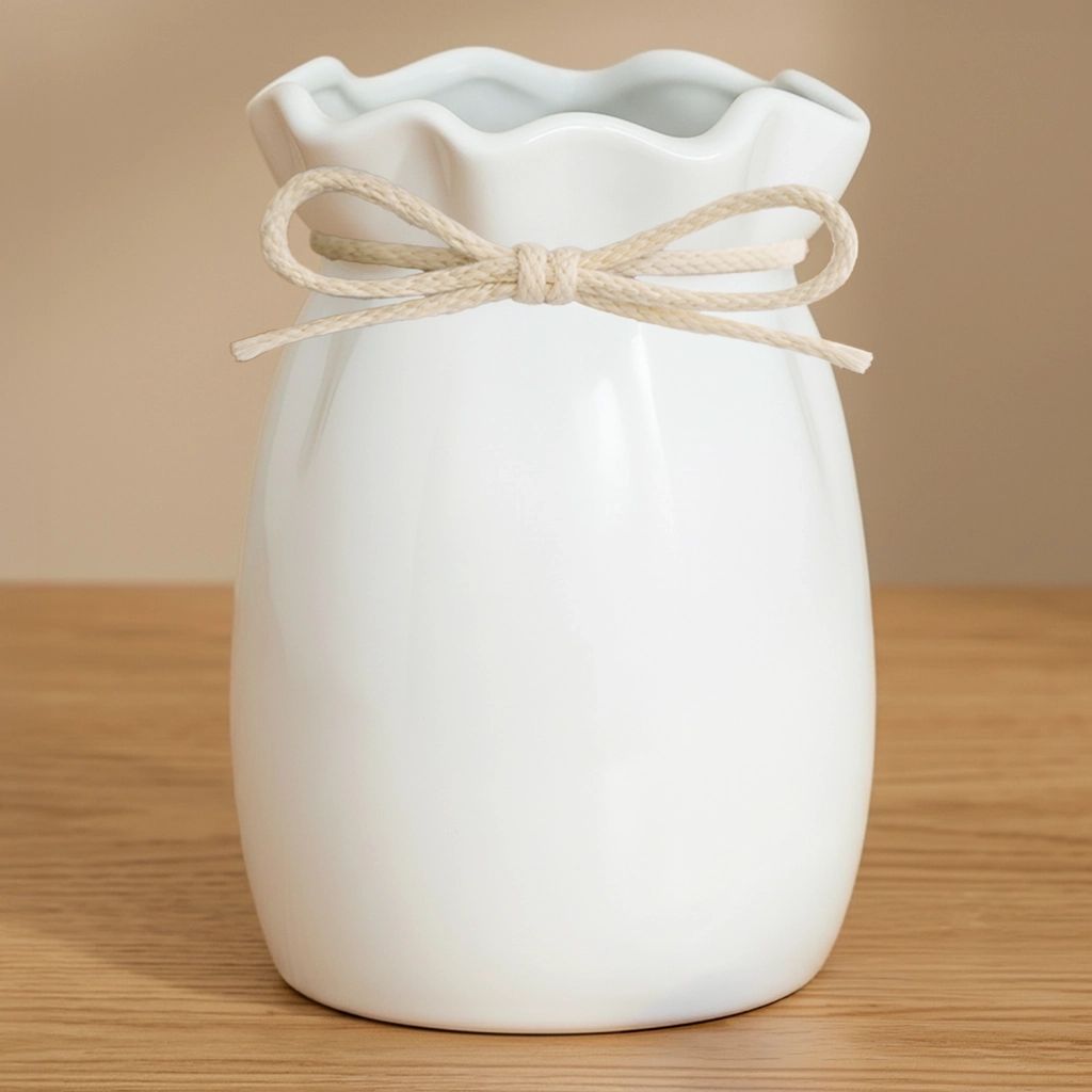Custom Birth Flower Ribbon Vase — A Perfect Mother's Day Gift for Mom and Grandma: A Garden Blooming from Her Heart