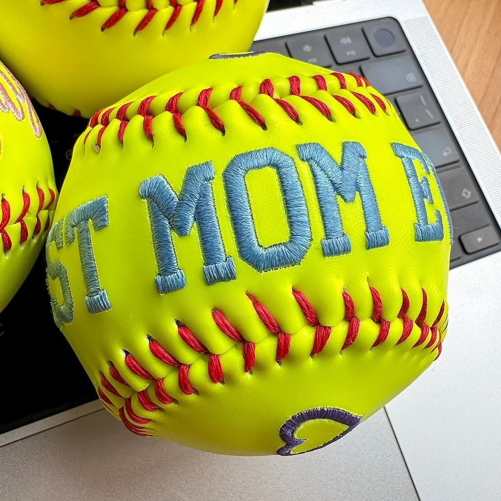 Customized Embroidered Baseball & Softball, Father's Day Gift, Mother's Day Gift