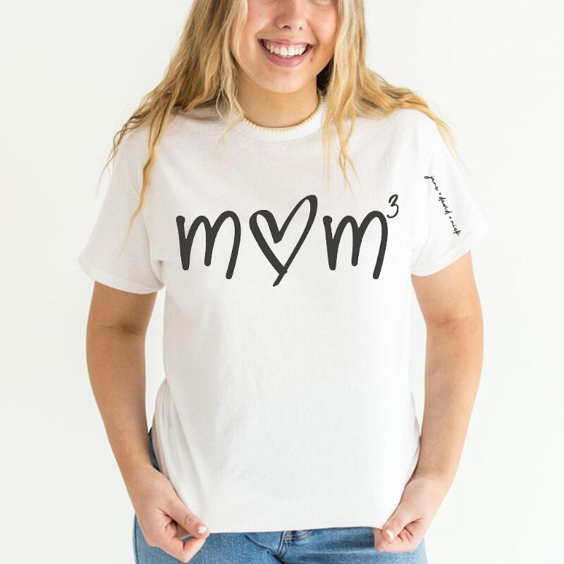 Personalized Embroidered Sweatshirt: Custom “Mom” Design Featuring The Number Of Children And Their Names—A Creative Mother’S Day Gift