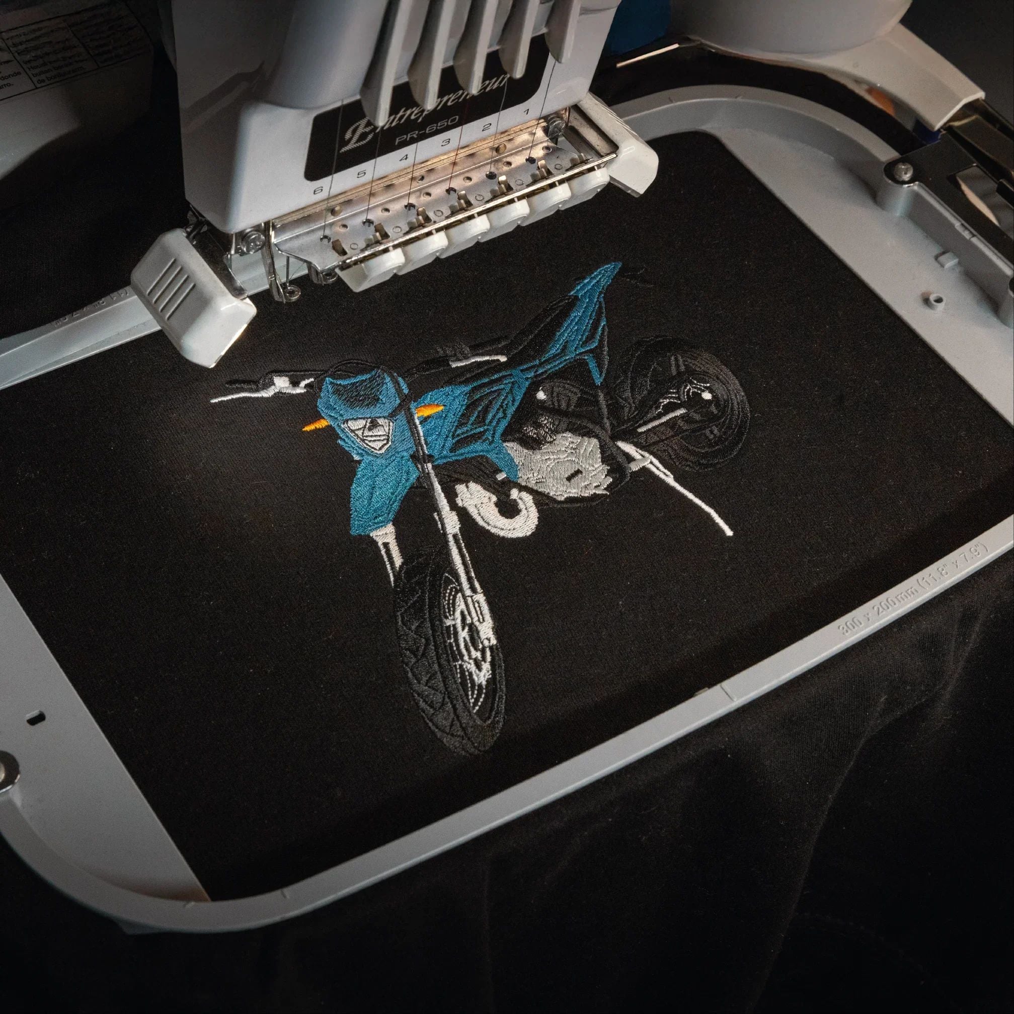 Giftscar Custom Motorcycle Embroidered Hoodie – A Unique Gift for Bikers - Father’s Day Gift