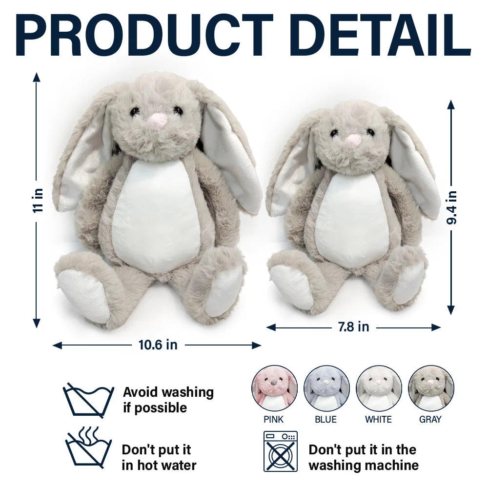 Custom Photo Outline Plush with Personalized Text – A Unique Keepsake for Couples & Loved Ones