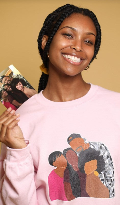 Klamay™ Custom Parent-Child  Photo Tee 💗 Crewneck 💗 Hoodie For Mother's Day Gift
