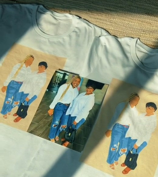 Klamay™ Custom Parent-Child  Photo Tee 💗 Crewneck 💗 Hoodie For Mother's Day Gift