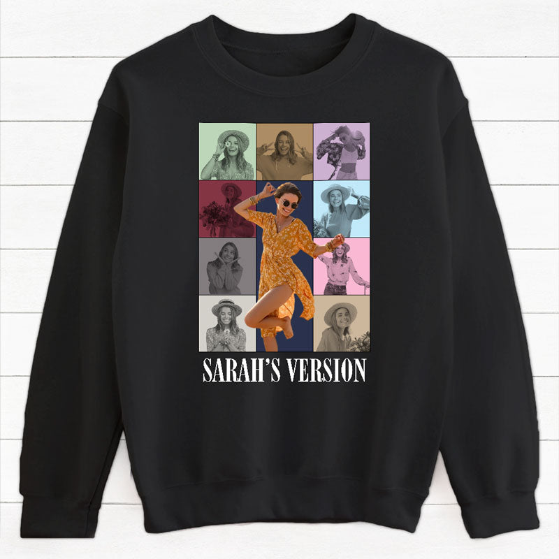 Custom Eras Tour Style Shirt/Sweatshirt/ Hoodie, Personalized Gift For Pet Lovers, Custom Photo For Lovers.