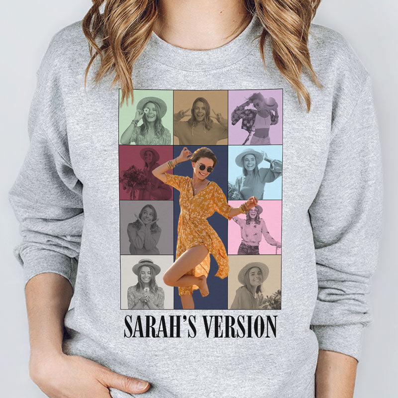Custom Eras Tour Style Shirt/Sweatshirt/ Hoodie, Personalized Gift For Pet Lovers, Custom Photo For Lovers.