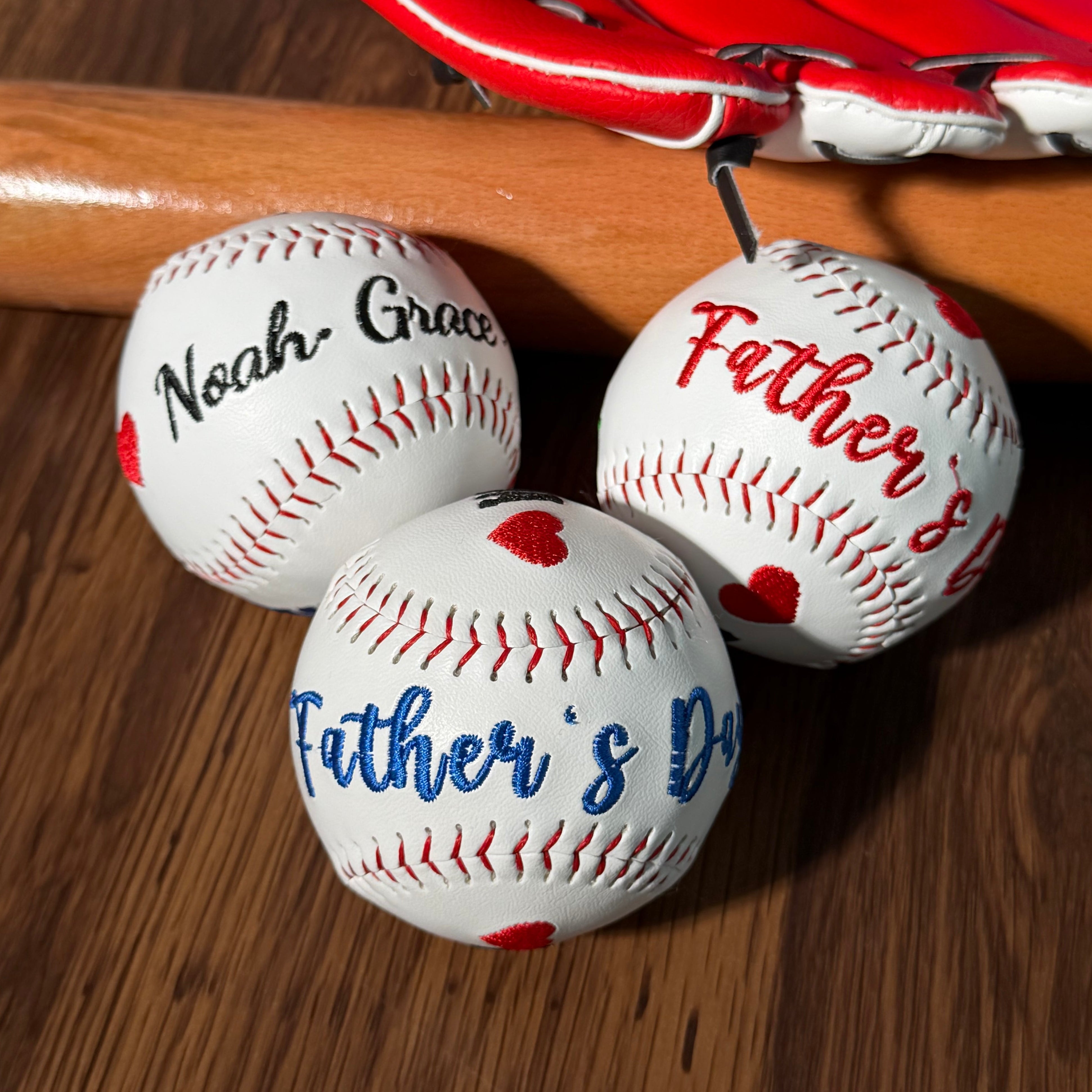 Custom Embroidered Sport Baseball & Softball - Father's Day Gift, Mother's Day Gift