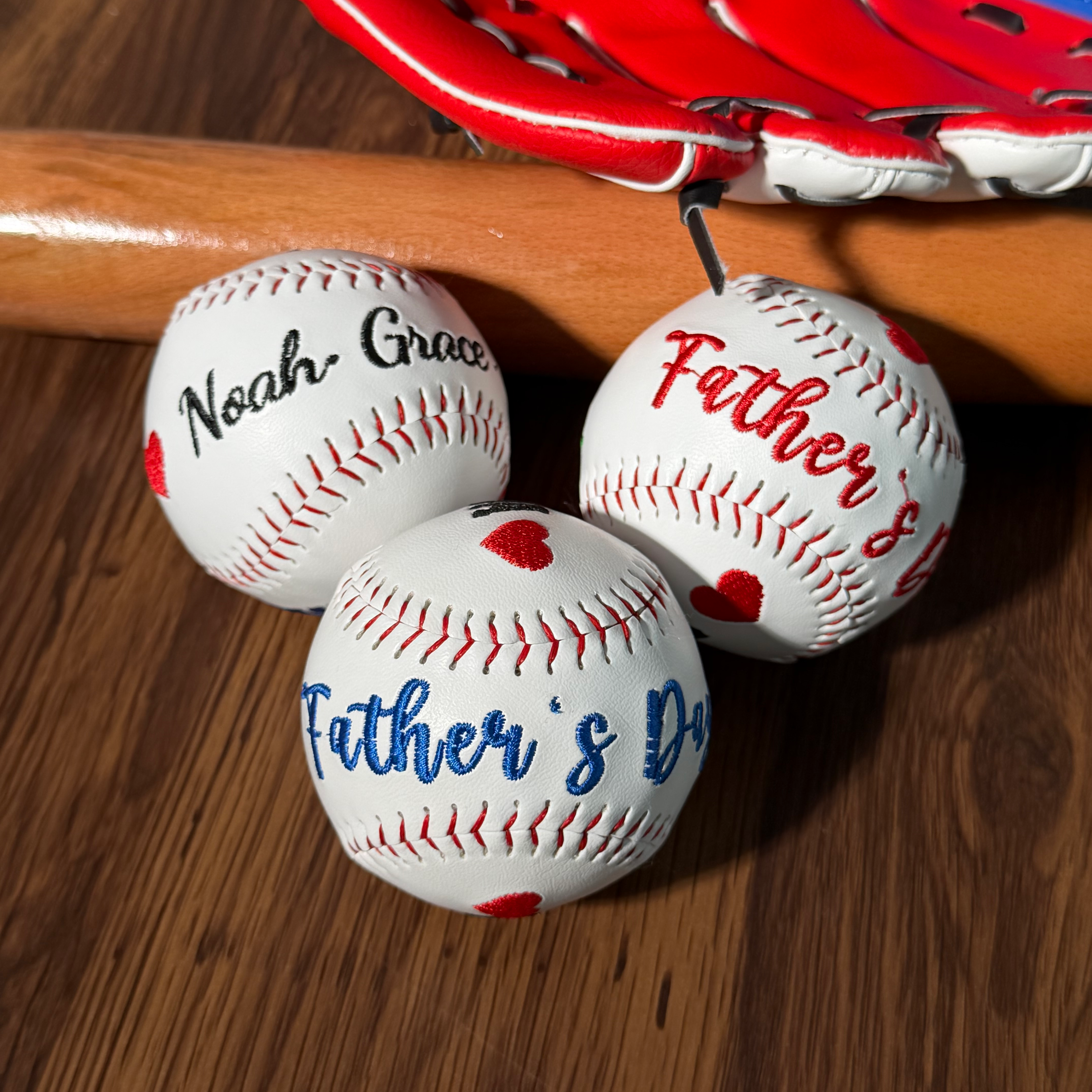 Custom Embroidered Sport Baseball & Softball - Father's Day Gift, Mother's Day Gift