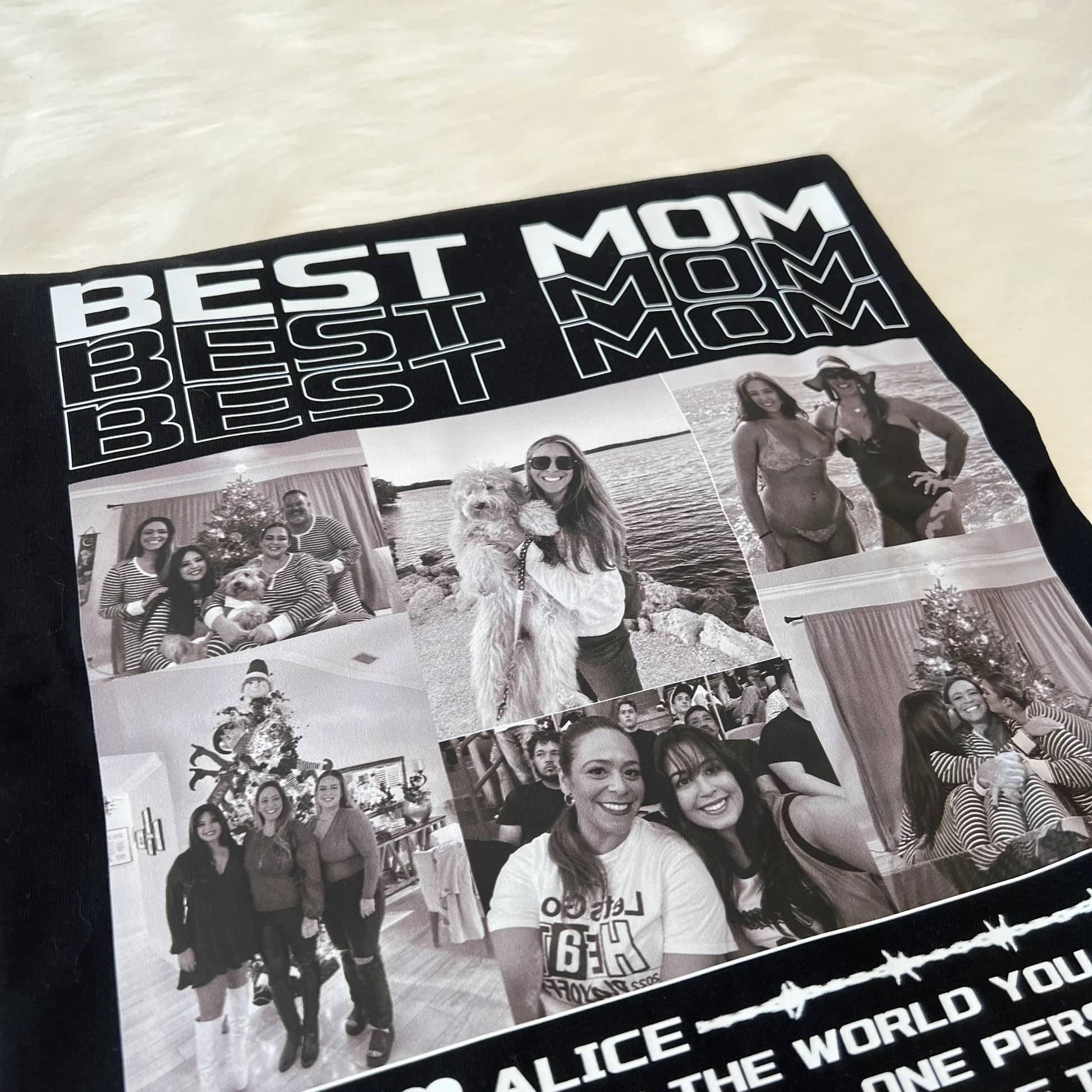 Klamay™ Unique Custom Photo Tee 💗 Crewneck 💗 Hoodie For Mother's Day Gift