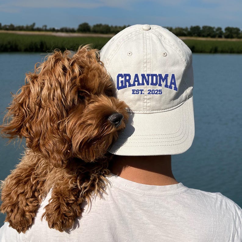 Custom Est Year Embroidered Hat Gift For Mom