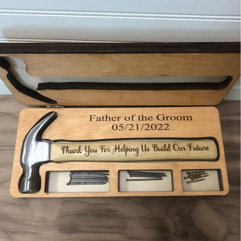 Hammer Set Personalized for Papa