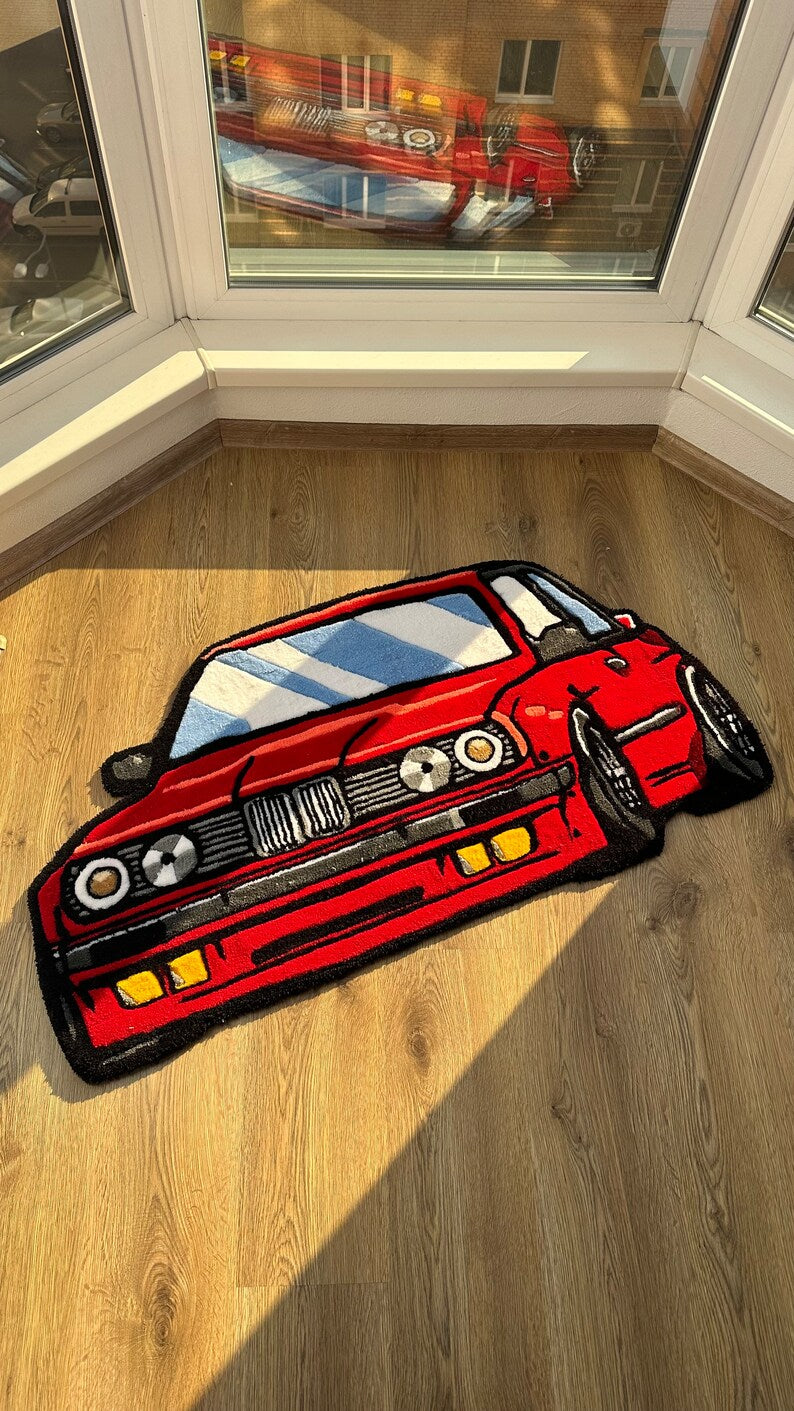 Custom Car Handmade Rug
