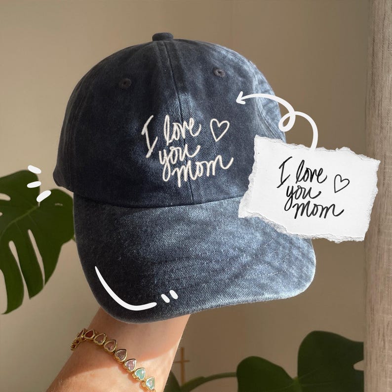 Custom Embroidered Hat For Mom Gift