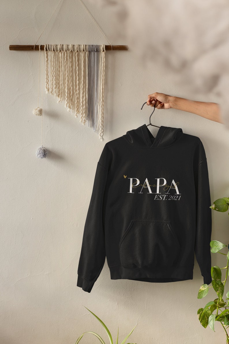 Custom Dad Hoodie with kids names, Personalized Hoodie, Gift For Dad