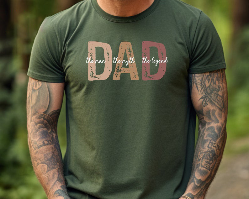Dad The Man The Myth The Legend Shirt, Fathers Day Gift
