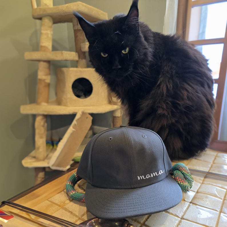 Custom Embroidered Mama Baseball Cap Hat