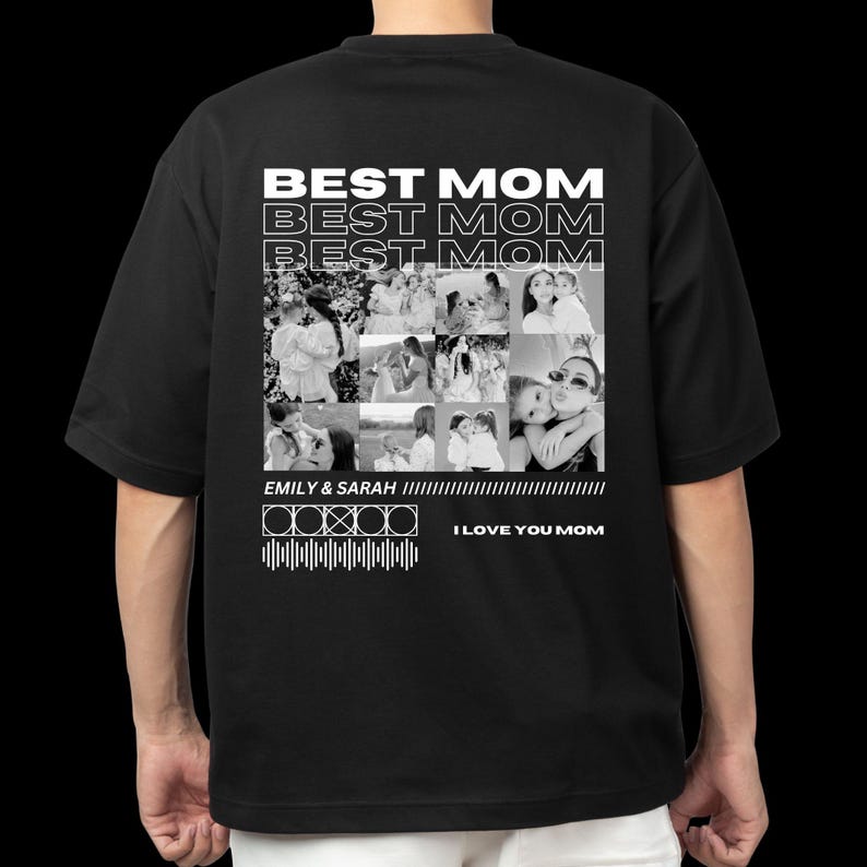 Klamay™ Unique Custom Photo Tee 💗 Crewneck 💗 Hoodie For Mother's Day Gift