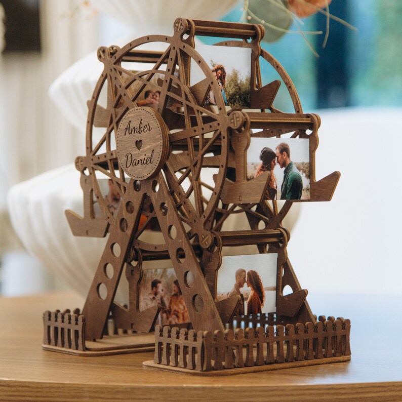 Custom Photo Frame Ferris Wheel Unique Anniversary Gifts