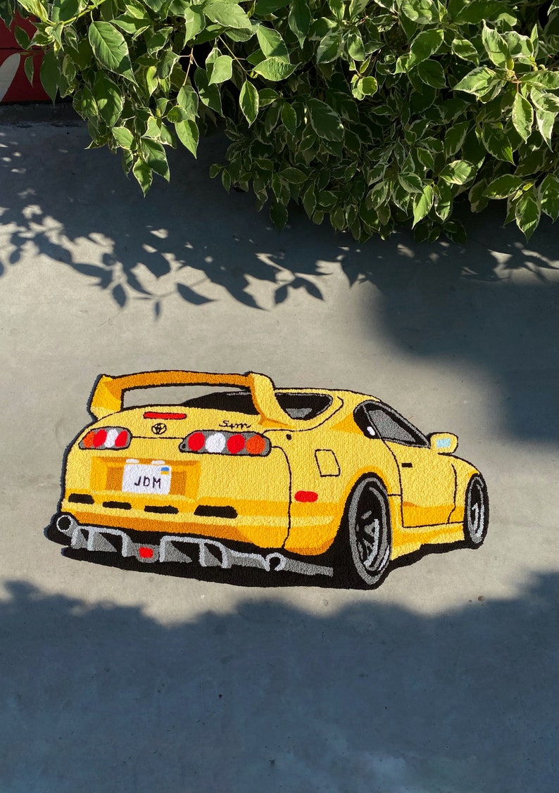 Customized Car Carpet Rug For Car Lover