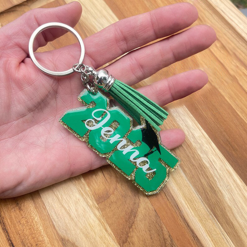2025 Graduation Keychain , Graduation Senior Gift