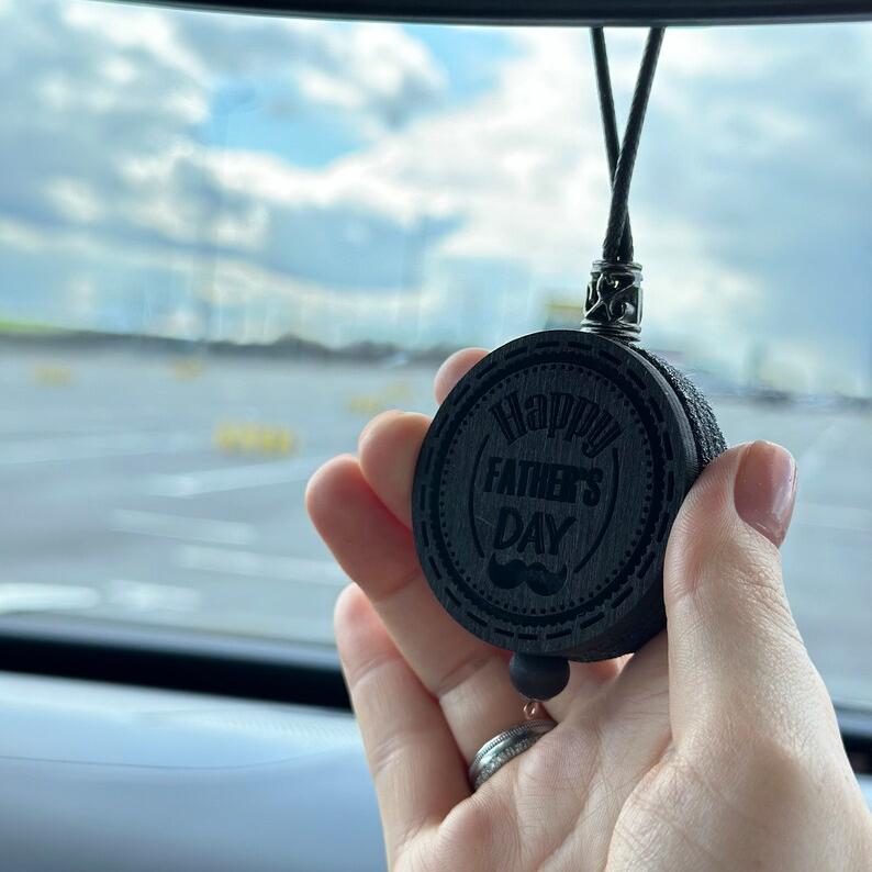 Car Oil Diffuser With Gift Box, Custom Engraving, Best Gift For Dad