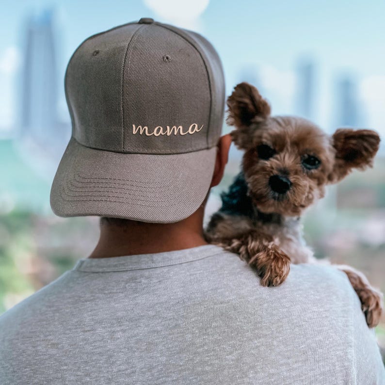 Custom Embroidered Mama Baseball Cap Hat