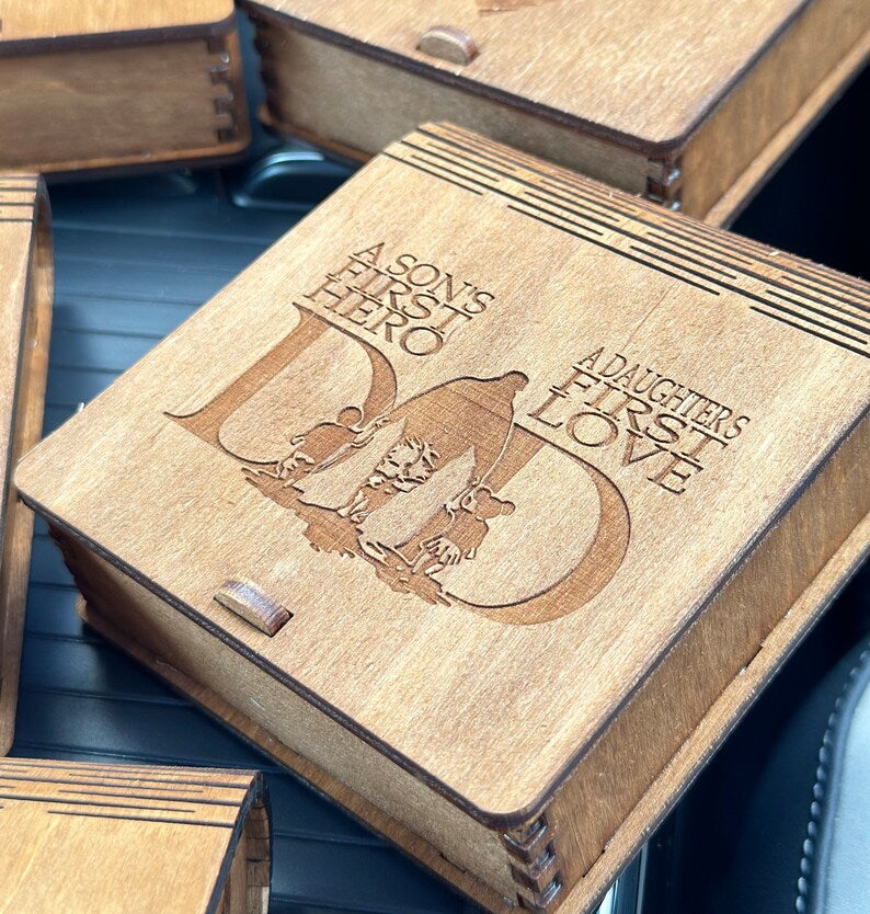 Car Oil Diffuser With Gift Box, Custom Engraving, Best Gift For Dad