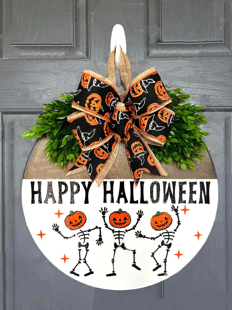 Happy Halloween 3D Front Door Decor