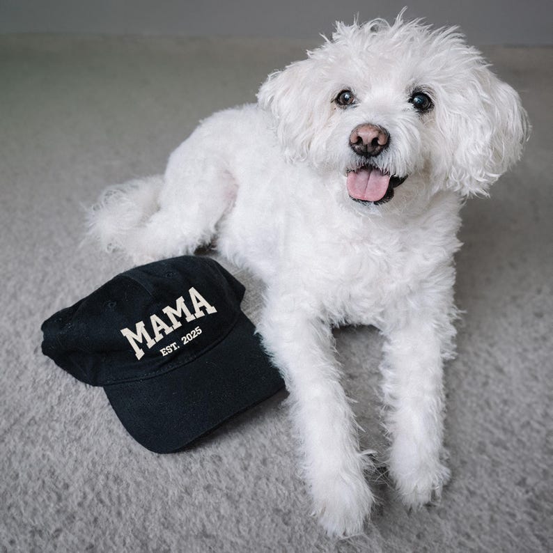 Custom Est Year Embroidered Hat Gift For Mom