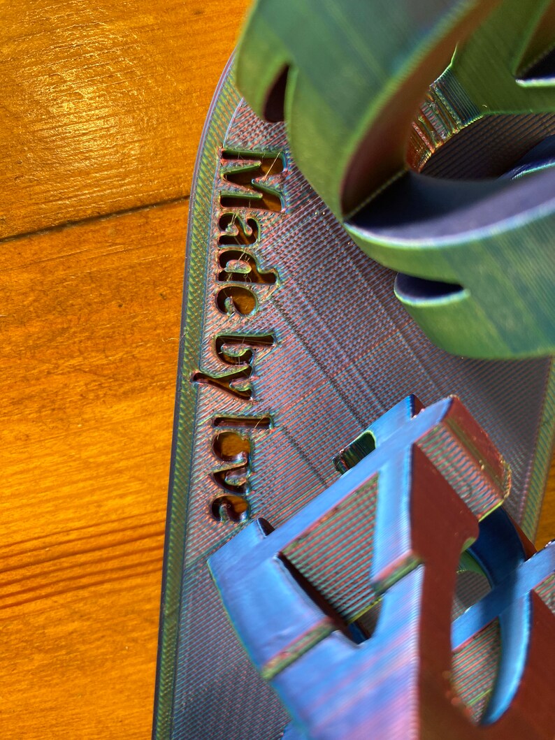 Flip Text Names-Custom 3D Personalized Name
