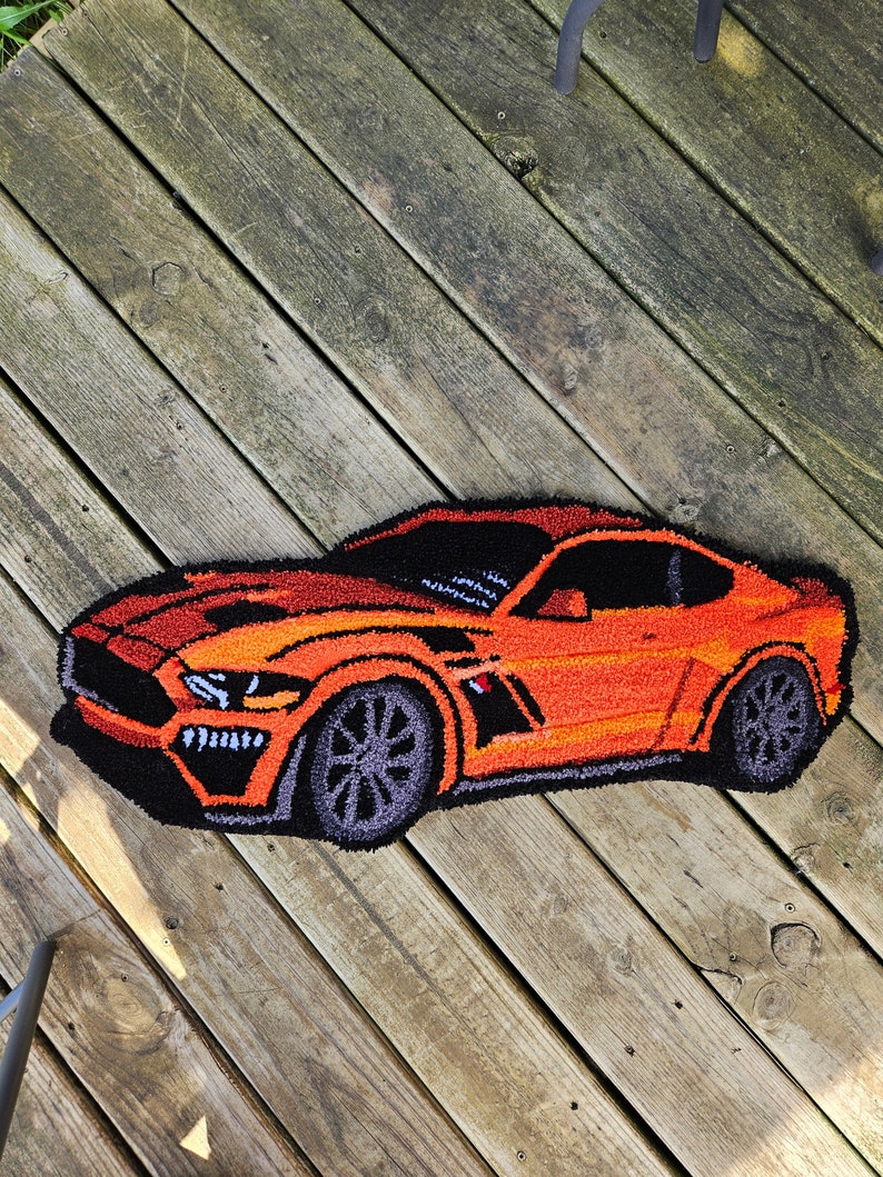 Custom Tufted Car Non-Slip Rug