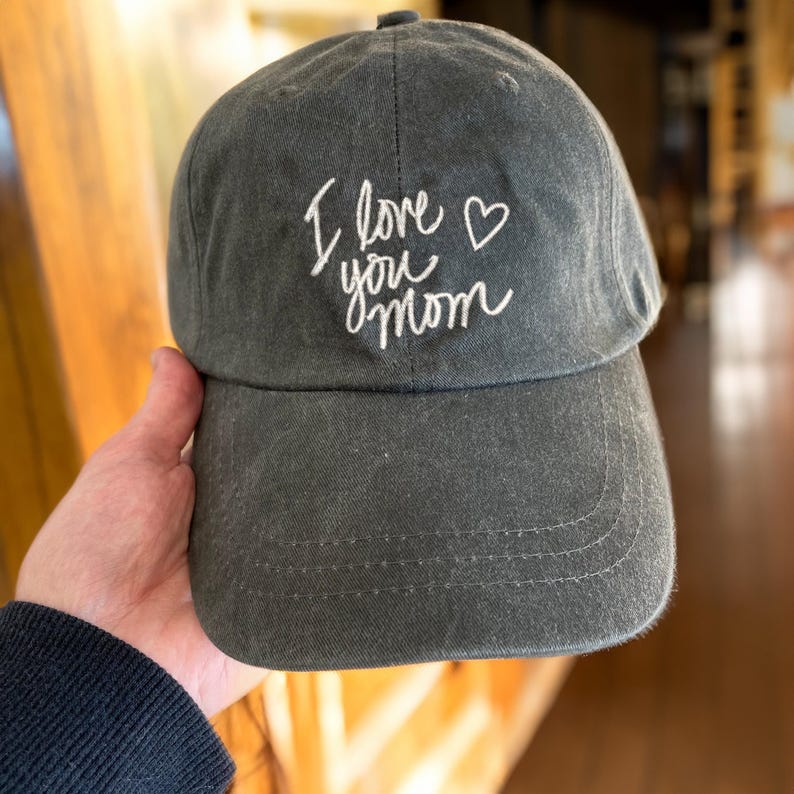 Custom Embroidered Hat For Mom Gift