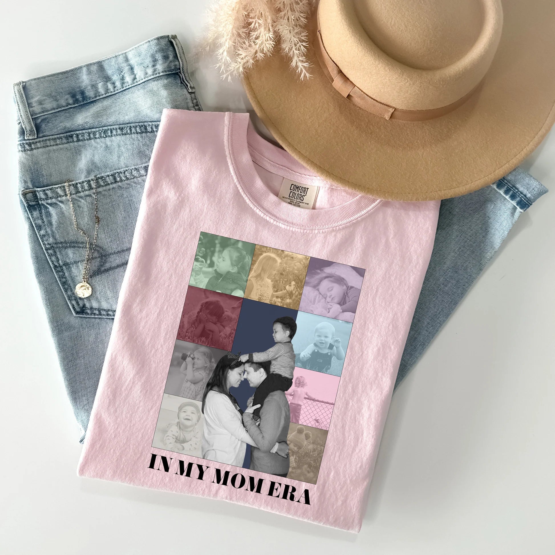 In My MOM Era Customized Sweatshirt Graphic Hoodie - Mother's Day Gift