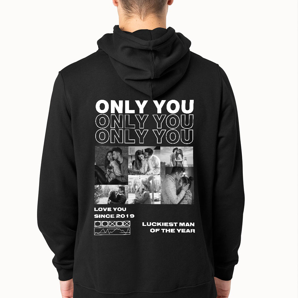 Klamay™ Unique Custom Photo Tee 💗 Crewneck 💗 Hoodie